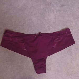 New Purple Sheer Panties Size L
